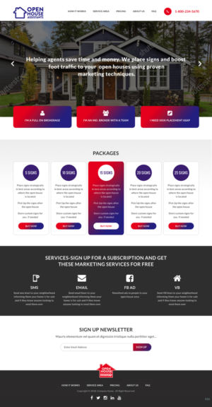 Web Design by pb for Shane | Design: #19389336