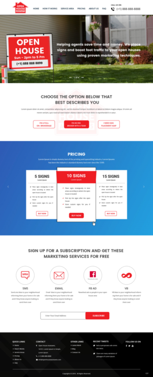 Web Design by pb for Shane | Design: #19389339