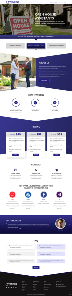 Web Design by pb for Shane | Design: #19411753