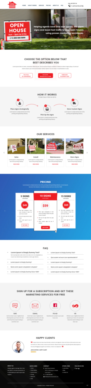 Web Design by pb for Shane | Design: #19411755