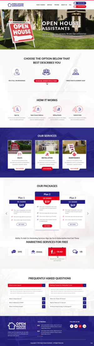 Web Design by pb for Shane | Design: #19411756