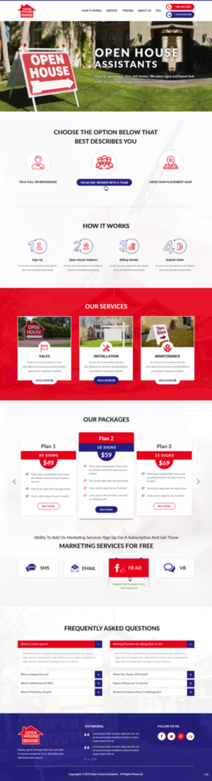 Web Design by pb for Shane | Design: #19411758