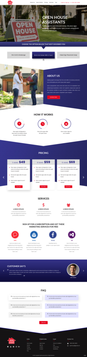 Web Design by pb for Shane | Design: #19411760