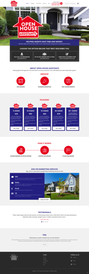 Web Design by pb for Shane | Design: #19421635
