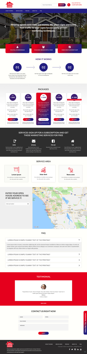 Web Design by pb for Shane | Design #19431171