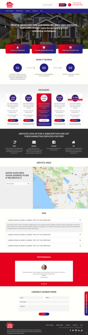 Web Design by pb for Shane | Design: #19439615