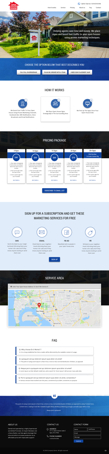 Web Design by pb for Shane | Design #19475230