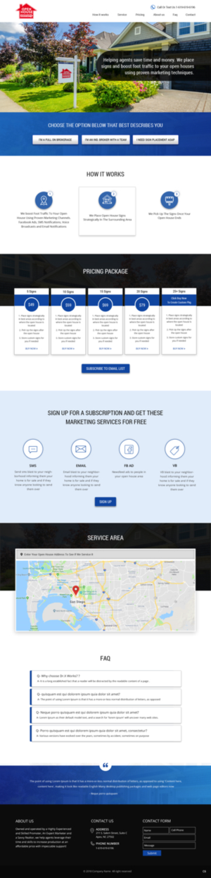 Web Design by pb for Shane | Design: #19475230