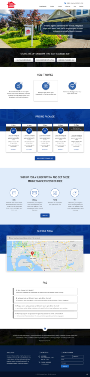 Web Design by pb for Shane | Design: #19475231