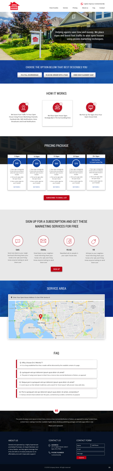 Web Design by pb for Shane | Design #19475232