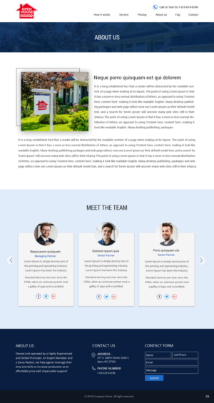 Web Design by pb for Shane | Design: #19507690