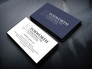 Design de Carte de Visite par Sandaruwan pour Foxworth Chiropractic | Design #19317861