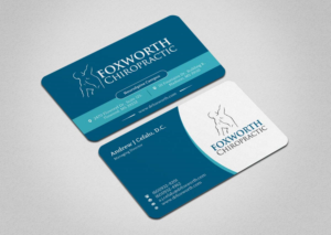 Diseño de Tarjeta de Presentación por INDIAN_Ashok para Foxworth Chiropractic | Diseño: #19317738