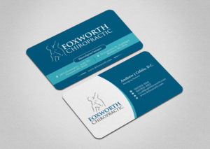 Diseño de Tarjeta de Presentación por INDIAN_Ashok para Foxworth Chiropractic | Diseño: #19317740