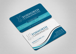 Diseño de Tarjeta de Presentación por INDIAN_Ashok para Foxworth Chiropractic | Diseño: #19317743