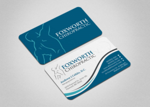 Diseño de Tarjeta de Presentación por INDIAN_Ashok para Foxworth Chiropractic | Diseño: #19317751