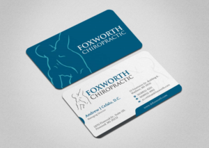 Diseño de Tarjeta de Presentación por INDIAN_Ashok para Foxworth Chiropractic | Diseño: #19317752
