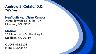 Business Card Design by marianalockett for Foxworth Chiropractic | Design #19354146