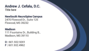 Business Card Design by marianalockett for Foxworth Chiropractic | Design: #19354146
