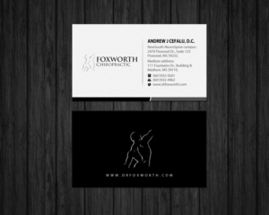 Diseño de Tarjeta de Presentación por Brand aid para Foxworth Chiropractic | Diseño: #19318632