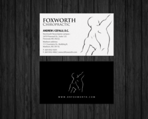 Diseño de Tarjeta de Presentación por Brand aid para Foxworth Chiropractic | Diseño: #19318635