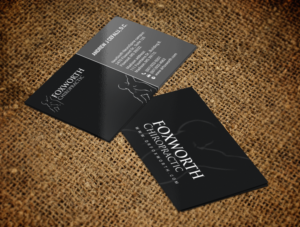Design de Carte de Visite par chandrayaan.creative pour Foxworth Chiropractic | Design : #19320049