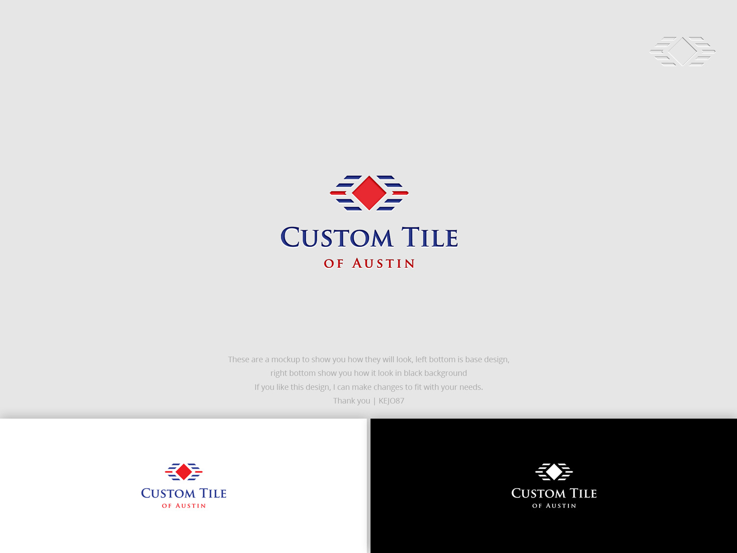 Diseño de Logo por Kejo87 para Custom Tile of Austin | Diseño #19461022