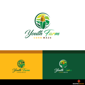 Youth Farm Corn Maze | Logo Design by Graphic Bricks