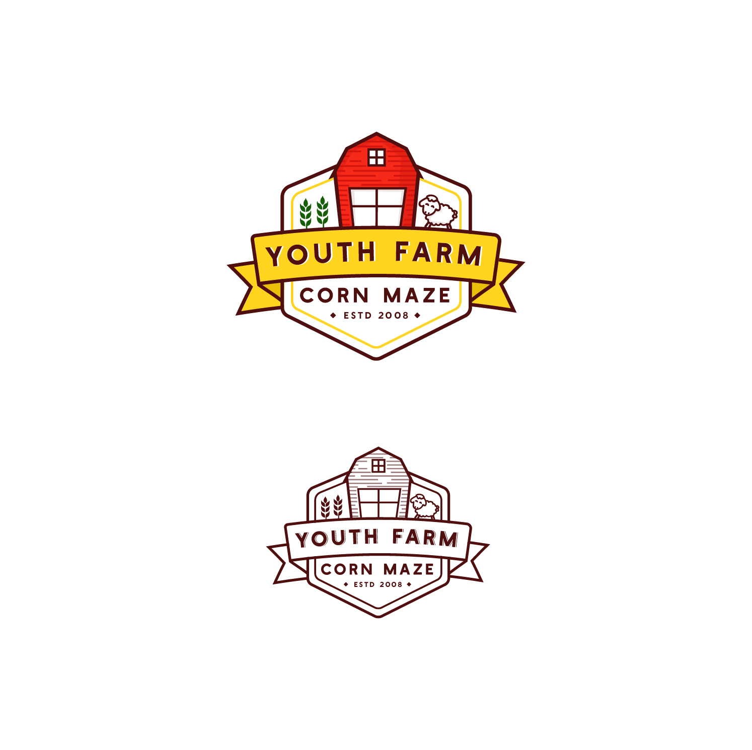 Logo Design by Julogo for Youth Farm Bible Camp | Design #19318273