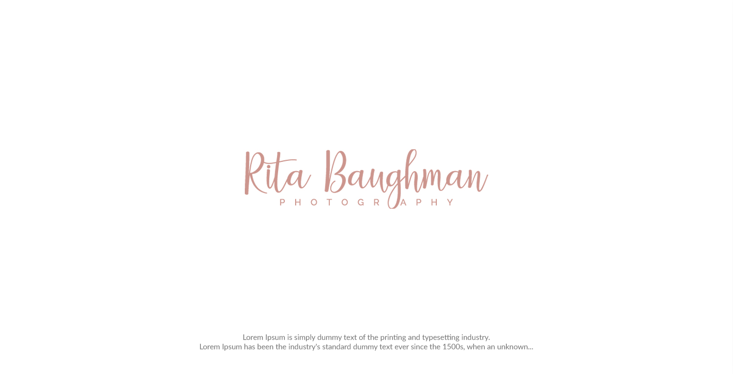 Logo Design by ideaz2050 for Rita Baughman Photograpjy | Design #19320363