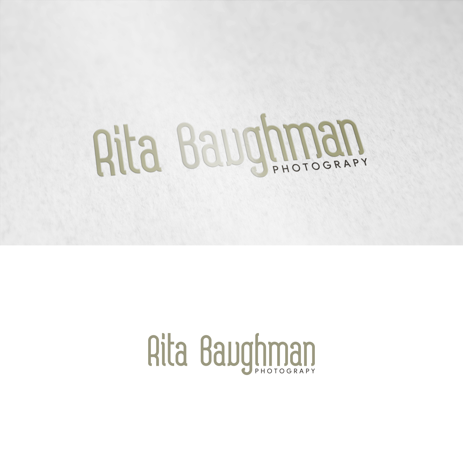 Logo Design by Moumita_ for Rita Baughman Photograpjy | Design #19320774