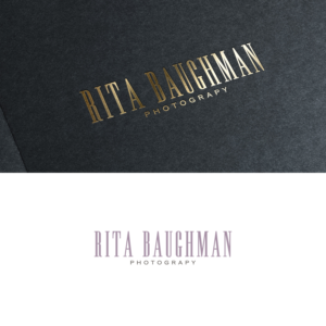 Logo Design by Moumita_ for Rita Baughman Photograpjy | Design: #19320778