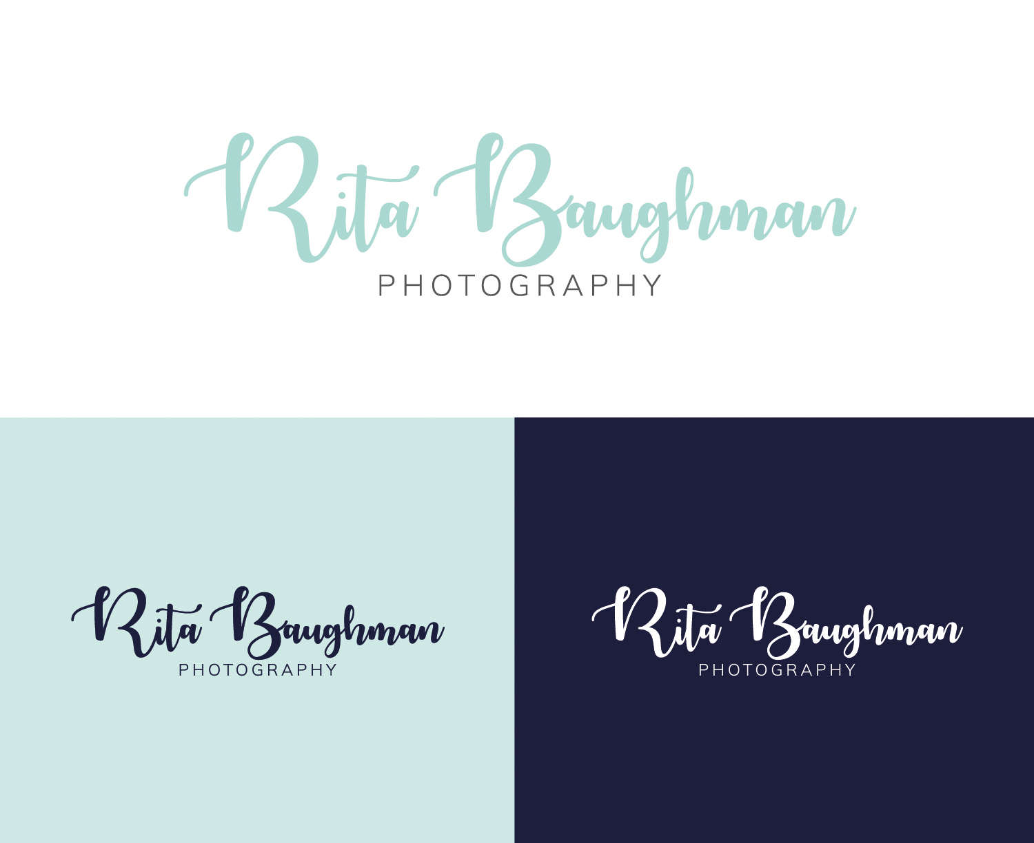 Logo Design by Loena Studio for Rita Baughman Photograpjy | Design #19318811