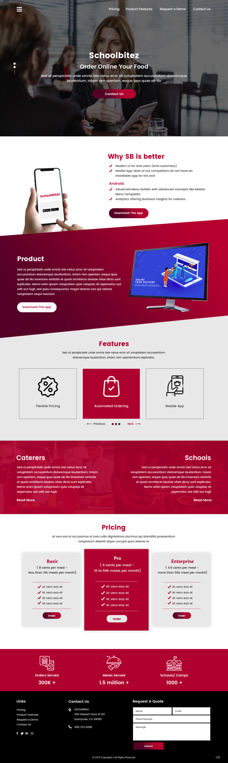 Web Design by pb for this project | Design #19332452