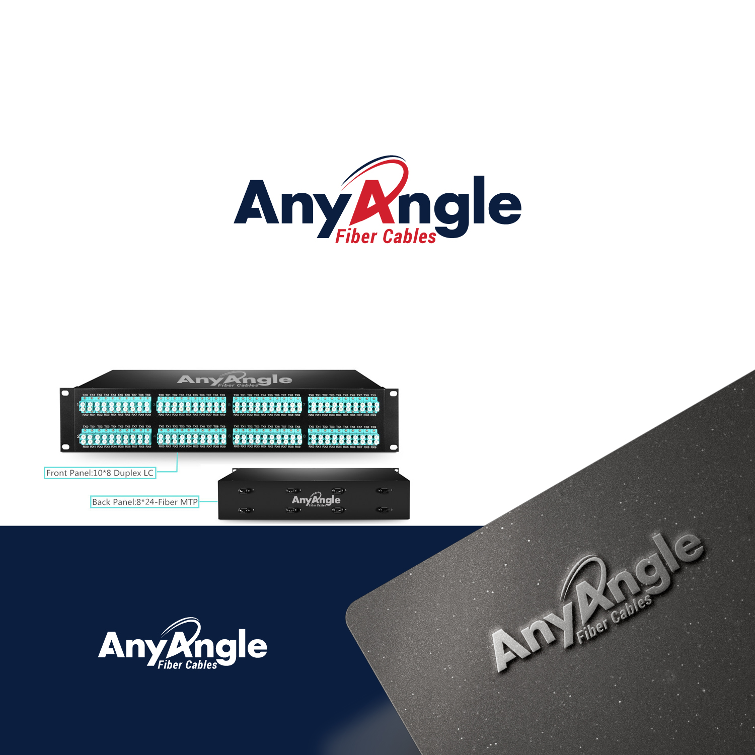 Logo Design by Maxo-Biz for FiberCablesDirect.com | Design #19318418