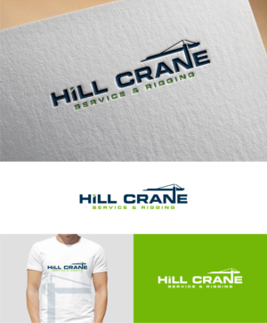 Hill Crane Service & Rigging | Diseño de Logo por Grazdavoda