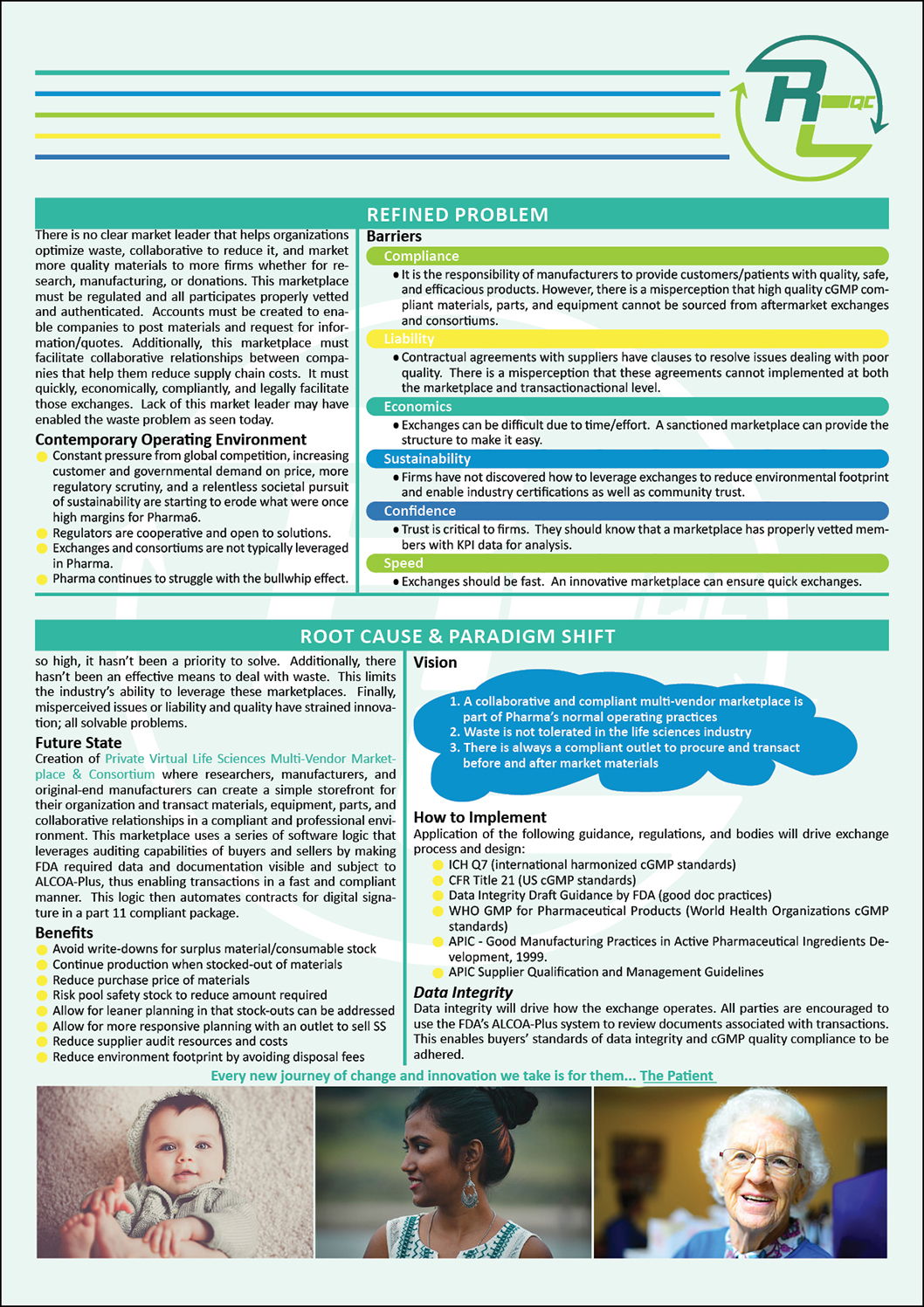 Diseño de Brochure por Sheingart para RAWCONNECT-QC | Diseño #19364697