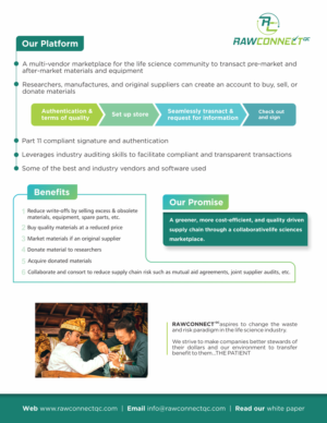 Brochure Design by uk for RAWCONNECT-QC | Design: #19372490
