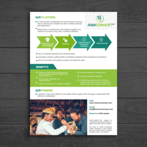 Brochure Design by debdesign for RAWCONNECT-QC | Design: #19340482