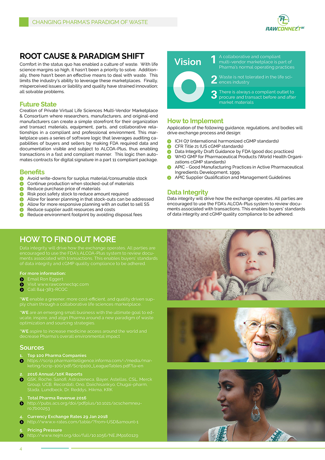 Brochure Design by Pixelon Studio for RAWCONNECT-QC | Design #19388291