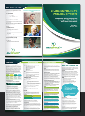 Brochure Design by Deziners Zone for RAWCONNECT-QC | Design: #19330633