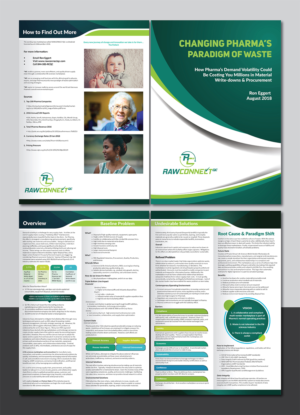 Brochure Design by Deziners Zone for RAWCONNECT-QC | Design: #19372462