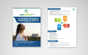 Brochure Design by creative.bugs for RAWCONNECT-QC | Design: #19387884