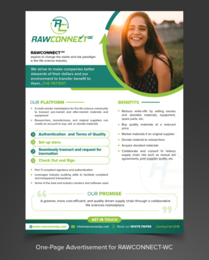 Brochure Design by ARTOGRAPHY for RAWCONNECT-QC | Design: #19379745