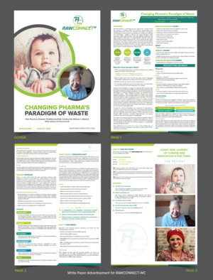 Brochure Design by ARTOGRAPHY for RAWCONNECT-QC | Design: #19390880