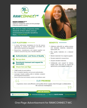 Brochure Design by ARTOGRAPHY for RAWCONNECT-QC | Design: #19412320