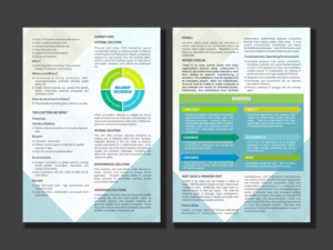 Brochure Design by GraphixKeeper for RAWCONNECT-QC | Design: #19381146