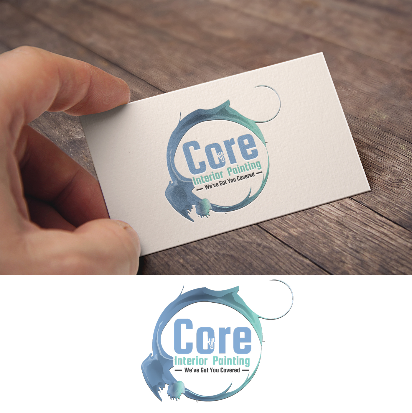 Logo Design by Fusionex Studio for Core Interior Painting | Design #19401537