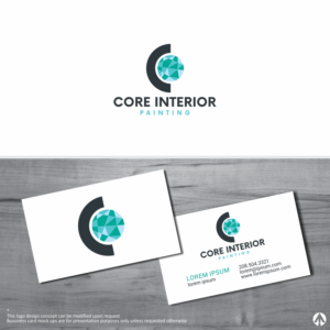 Logo Design by MBARO for Core Interior Painting | Design #19351604