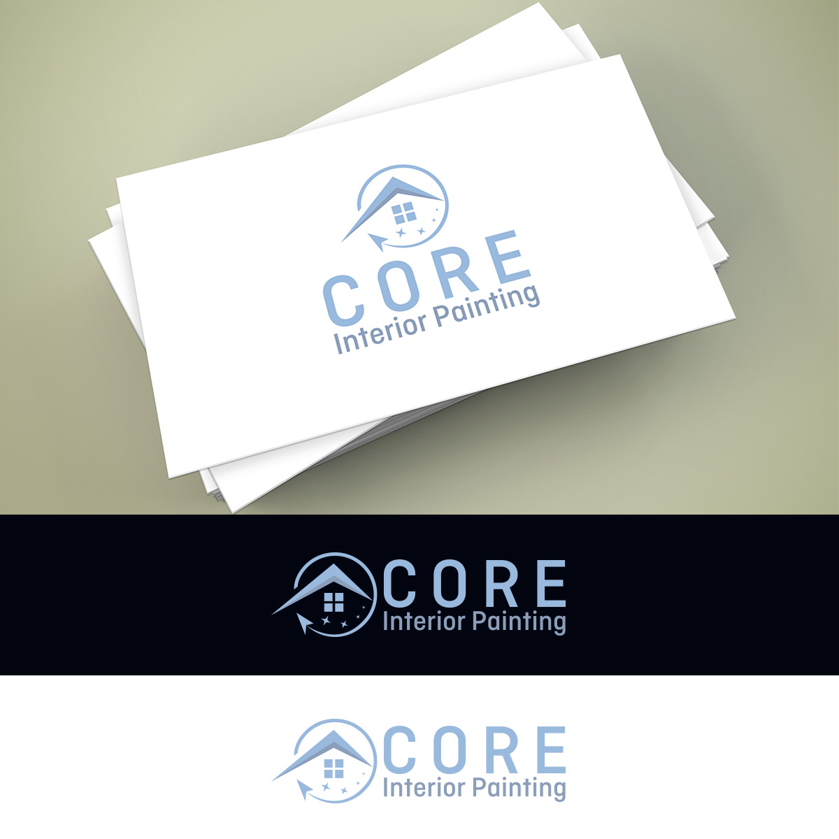 Logo Design by ClearDesign for Core Interior Painting | Design #19373110